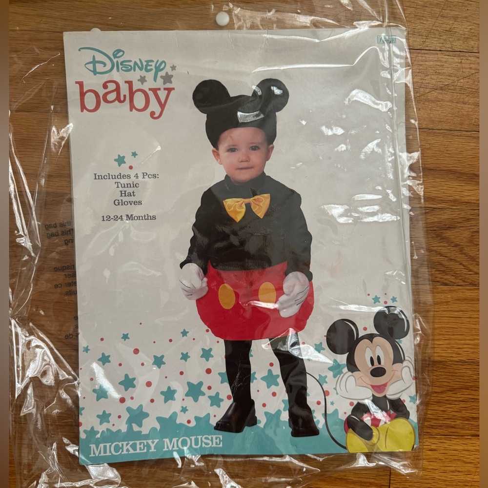 Mickey Mouse costume 12-24 months Disney